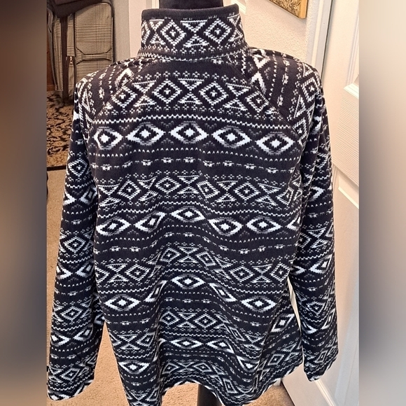 Eddie Bauer Mock Neck Fleece Pullover   Size XXL - Picture 7 of 7